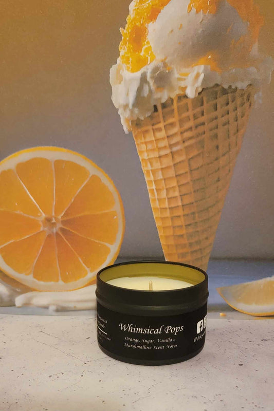 Whimsical Pops/ 3oz Soy Wax Candle